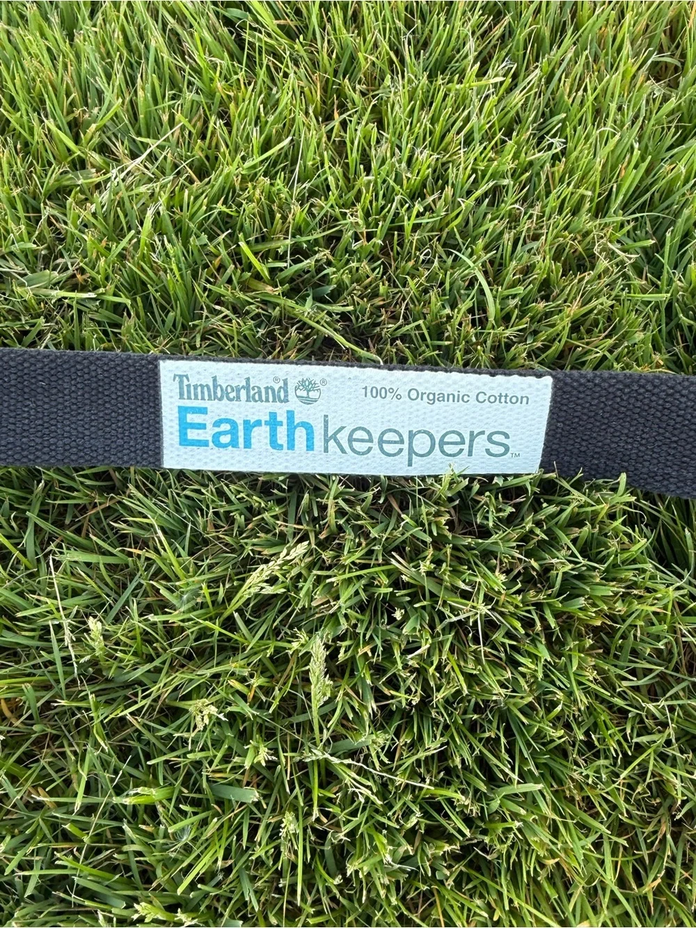 Timberland Earthkeepers Black Canvas Web Belt S/M Unisex